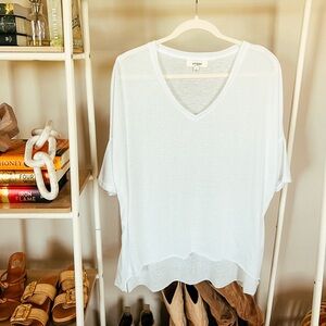 Umgee V-neck Oversized Top